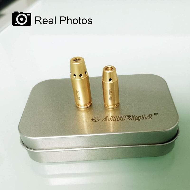 ARKSight Laser Boresighter Kit, Red Laser Brass Chamber Bore Sight Kit for Rifle Scopes and Handgun - Image 5