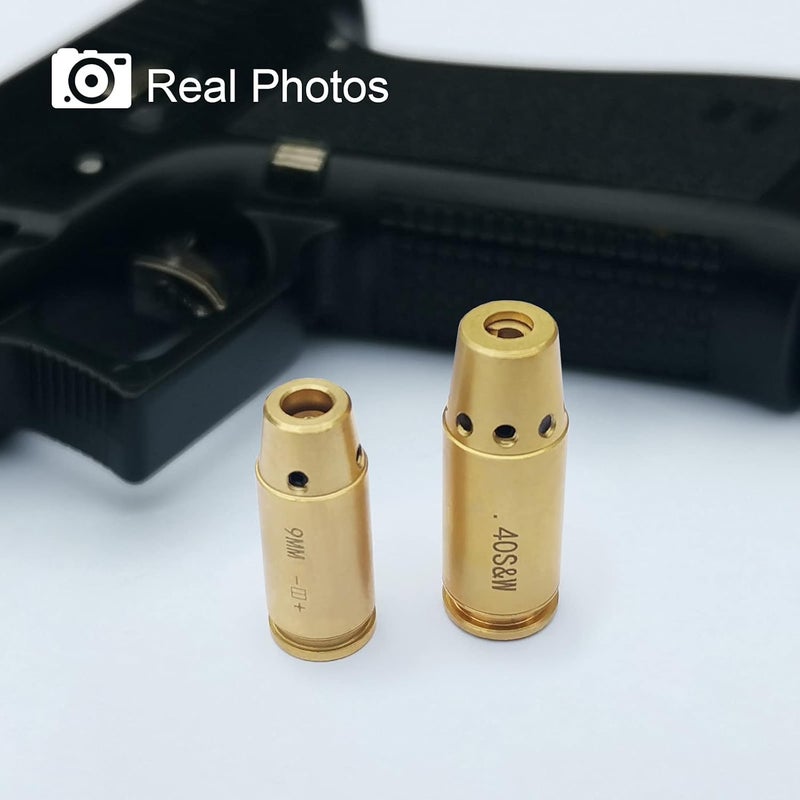 ARKSight Laser Boresighter Kit, Red Laser Brass Chamber Bore Sight Kit for Rifle Scopes and Handgun - Image 3