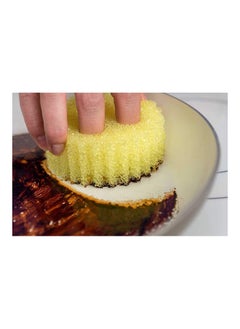 Scrub Daddy All Purpose Cleaning Sponge, Flex Texture, Soft in Warm Water, Firm in Cold, Deep Cleaning, Dishwasher Safe, Multi-use, Scratch Free, Odor Resistant, Functional, Ergonomic, Set of 1.  - Image 3