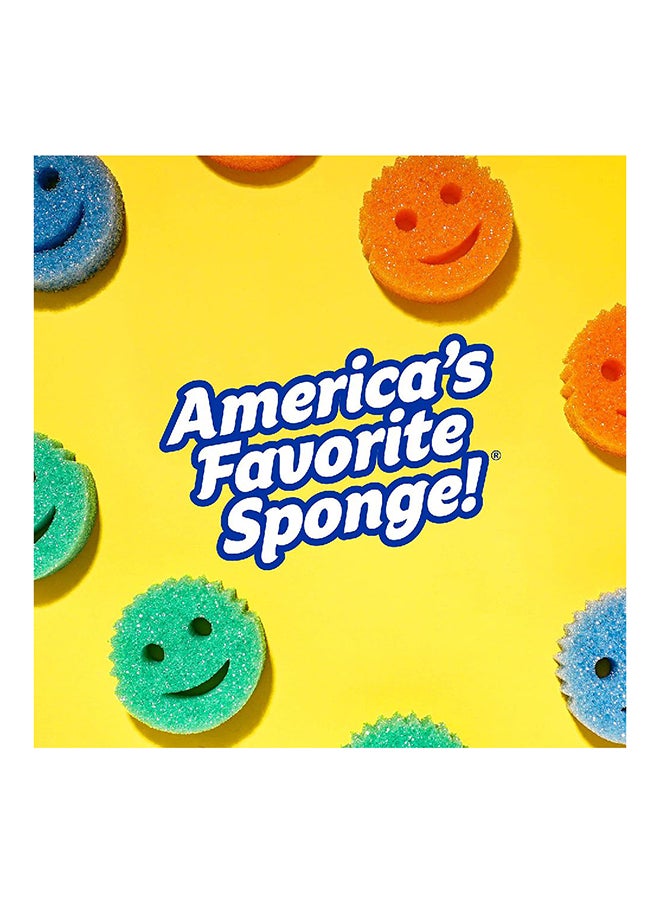 Scrub Daddy - الإسفنجة للتنظيف متعددة الأغراض، قوام مرن، ناعمة في الماء الدافئ، صلبة في الماء البارد، تنظيف عميق، آمنة للغسالة، متعددة الاستخدامات، خالية من الخدوش، مقاومة للروائح، عملية، مريحة، مجموعة من 1. - Image 1
