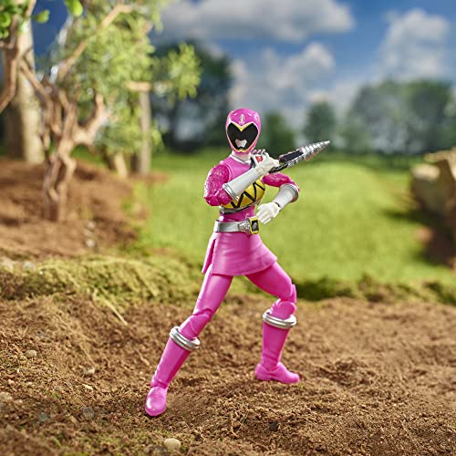 Power Rangers Lightning Collection Dino Charge Pink Ranger 6-Inch Premium Collectible Action Figure Toy - Image 4