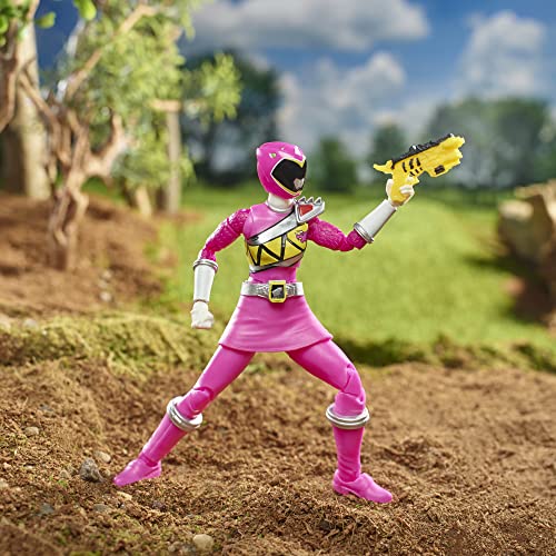 Power Rangers Lightning Collection Dino Charge Pink Ranger 6-Inch Premium Collectible Action Figure Toy - Image 5