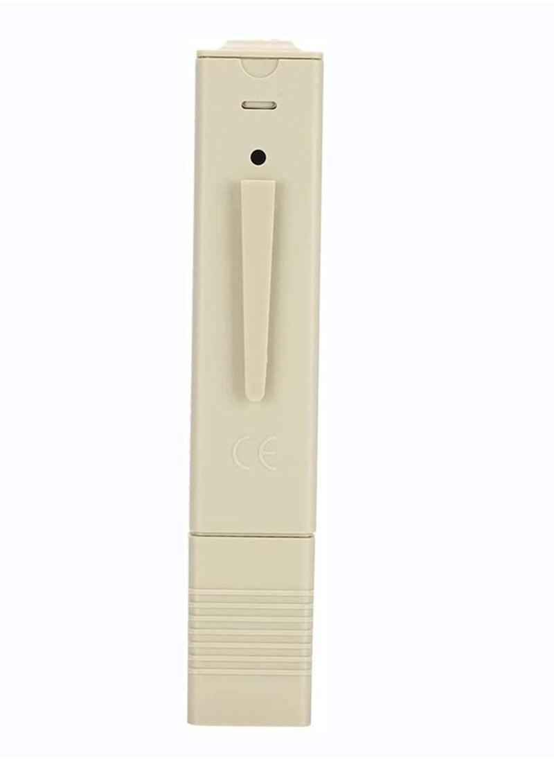 ماركة غير محددة - جهاز اختبار جودة المياه الرقمي LCD مع قياس درجة الحرارة ونطاق 0-9990 جزء في المليون (PPM) لتنقية المياه - فلترات - المشروبات - أحواض السباحة - المنتجعات الصحية - أحواض السمك - الزراعة المائية - وظيفة التثبيت - إيقاف تلقائي - نطاق مزدوج - موديل TDS-3 - Image 1