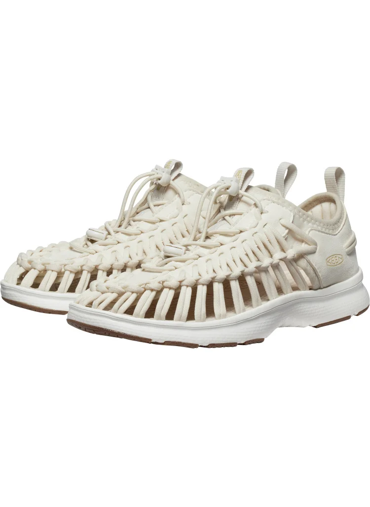 Keen WOMEN UNEEK O3 FLAT SANDALS BIRCH/STAR WHITE