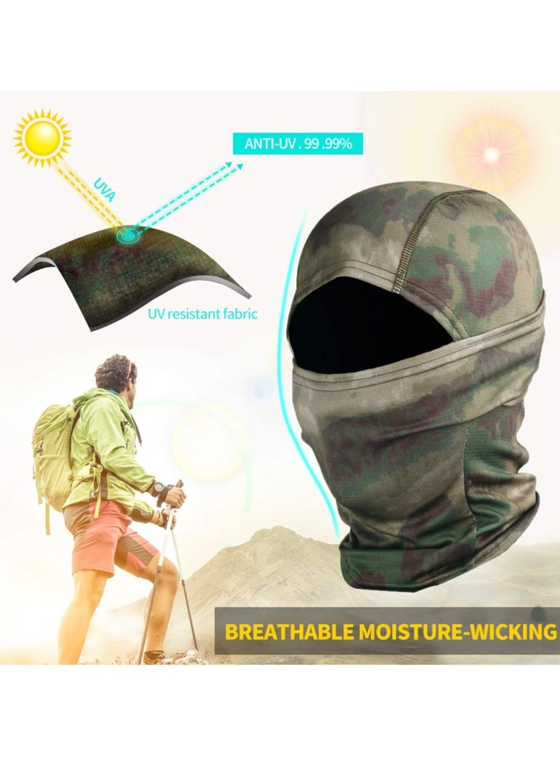 Daytoyz Mask for Adults, Full Face Mask, Camouflage Winter Thermal Cold Weather Outdoors Cover for Men and Women, UV Protection Windproof Hat for Motorcycle Snowboard Cycling Hunting - Image 3