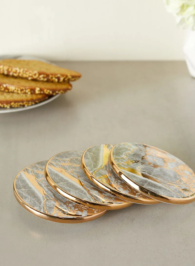 Cristina Re Set of 4 Celestite Drink Coasters