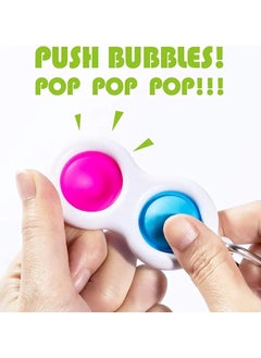 Generic High-Quality Push And Squeeze Fidget Simple Dimple Sensory Novelty Toy, 8x4cm  - Image 2
