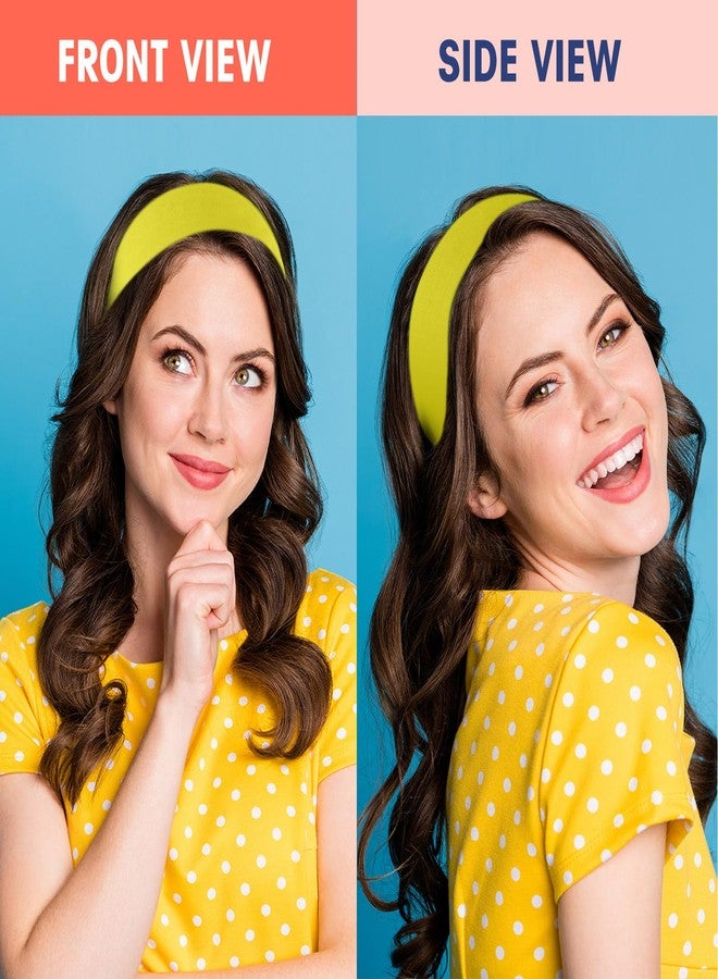 Hotop 20 Pcs Sport Headbands for Girls Women Non Slip Stretchy Soft Fabric Elastic Headband Bulk for Yoga DIY Team Gifts(Multicolor) - Image 5