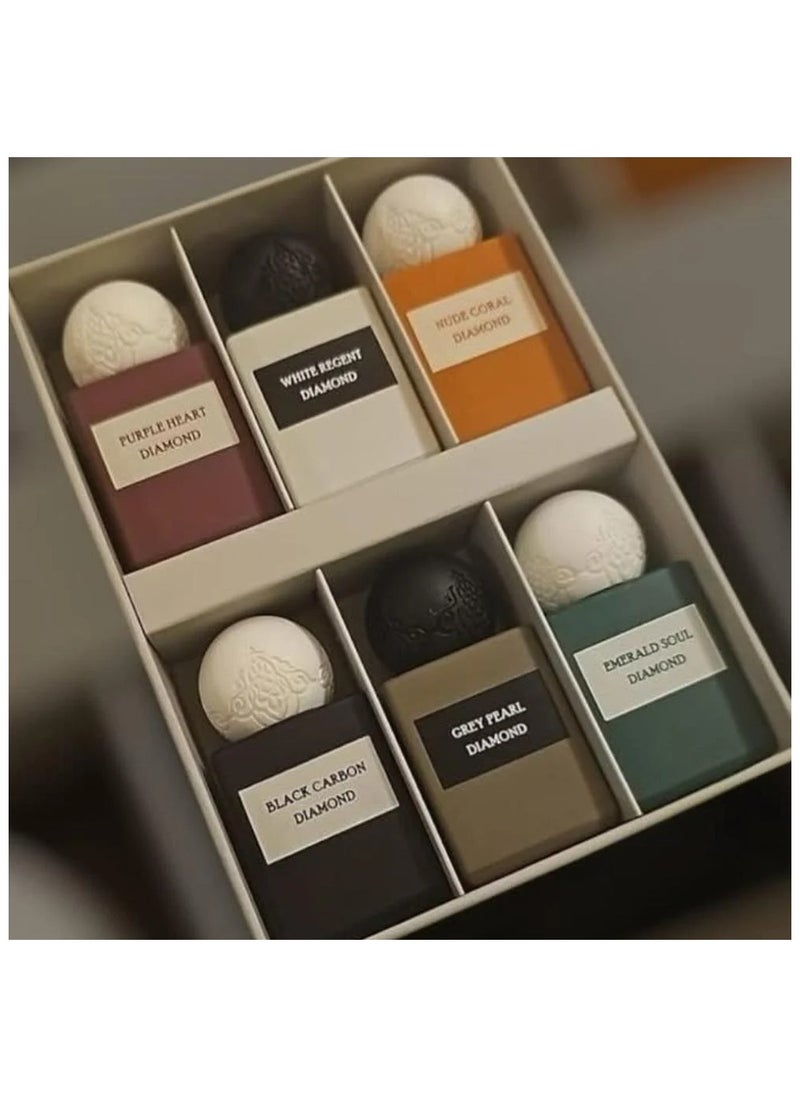 Diamond Discovery Set by Ibraq Ibrahim Al Qurashi 6 x 10ml Perfume Sprays
