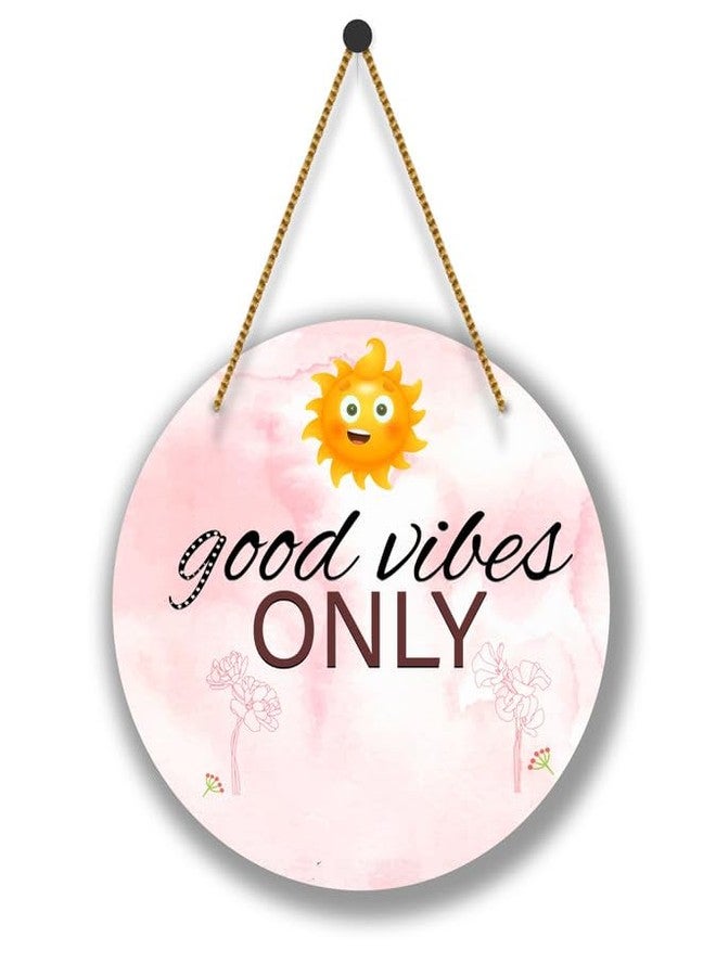 SAF UV Lamined Mdf Round Shape Wall Hanging||Sweet Home Beautiful Home Decoration Wall Hanging SAF-WHARO-14 - Image 1