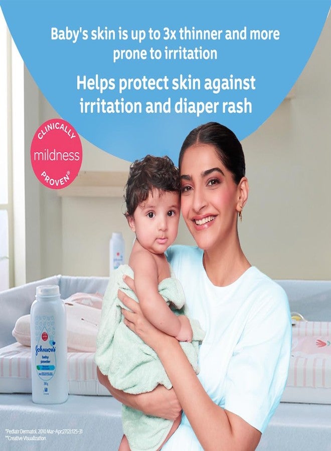 Johnson's Baby Powder for Babies (400g) - Image 3