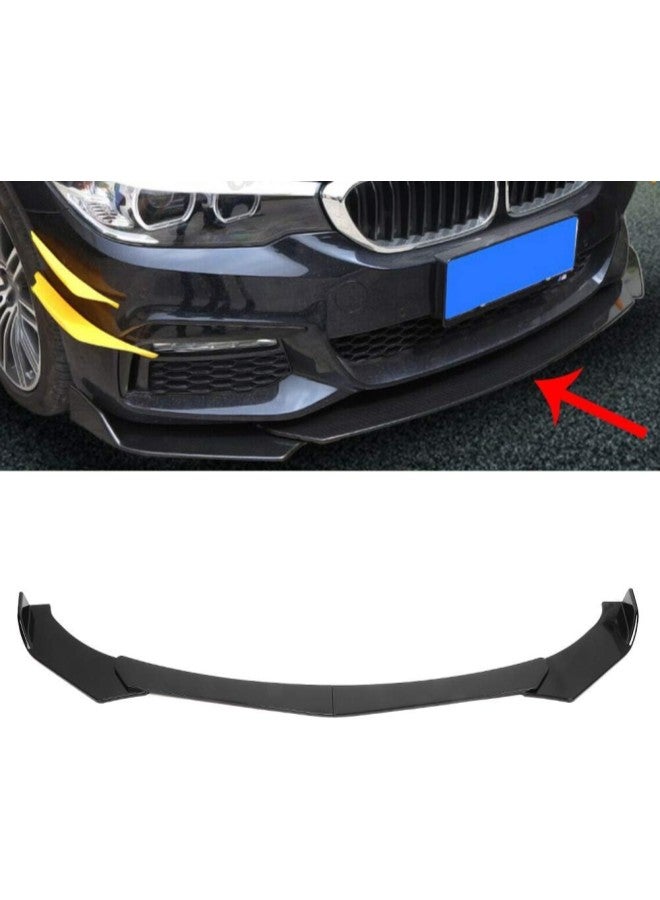 klarako Universal Front Splitter Lip, Universal Front Splitter Car Front Bumper Spoiler Body Kit Splitter Trim Protection Spoiler for Compatible with Mercedes forBenz/Vauxhall Opel - Image 2