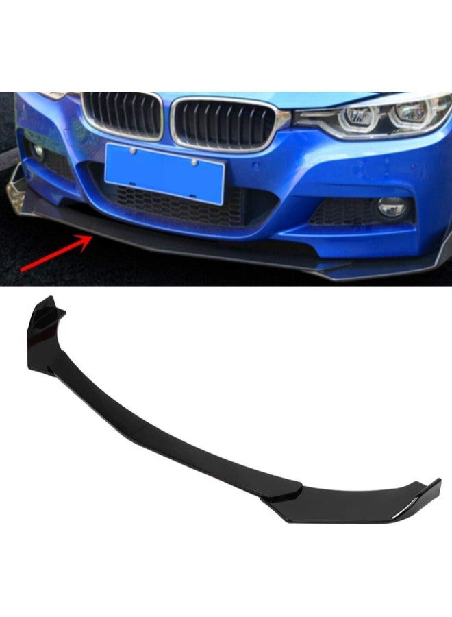 klarako Universal Front Splitter Lip, Universal Front Splitter Car Front Bumper Spoiler Body Kit Splitter Trim Protection Spoiler for Compatible with Mercedes forBenz/Vauxhall Opel - Image 3