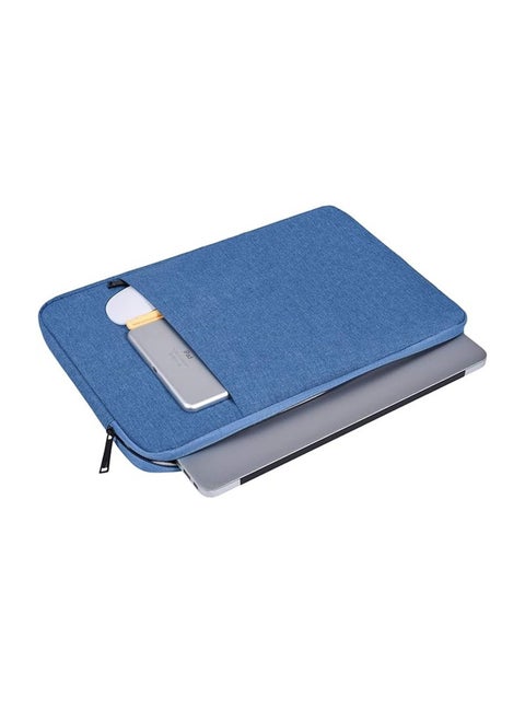15.6 Inch Laptop Case Shockproof Business Handbag - Blue