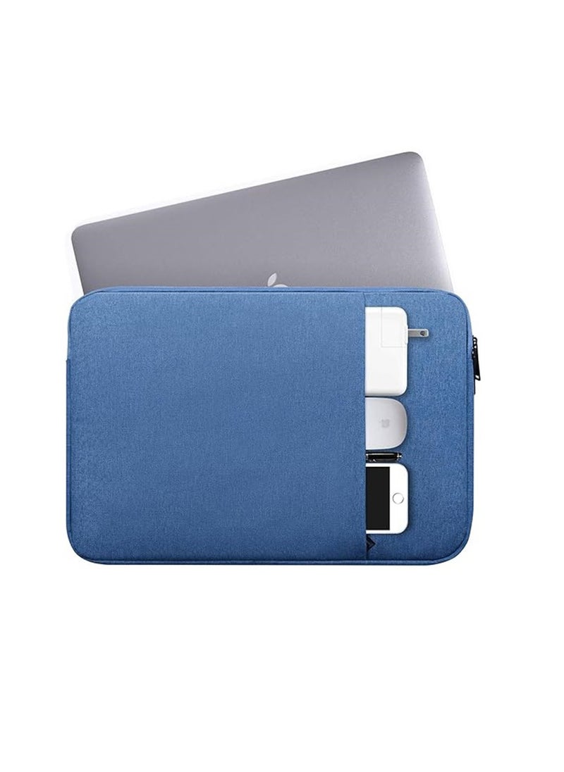 Generic - 15.6 Inch Laptop Case Shockproof Business Handbag - Blue - Image 1