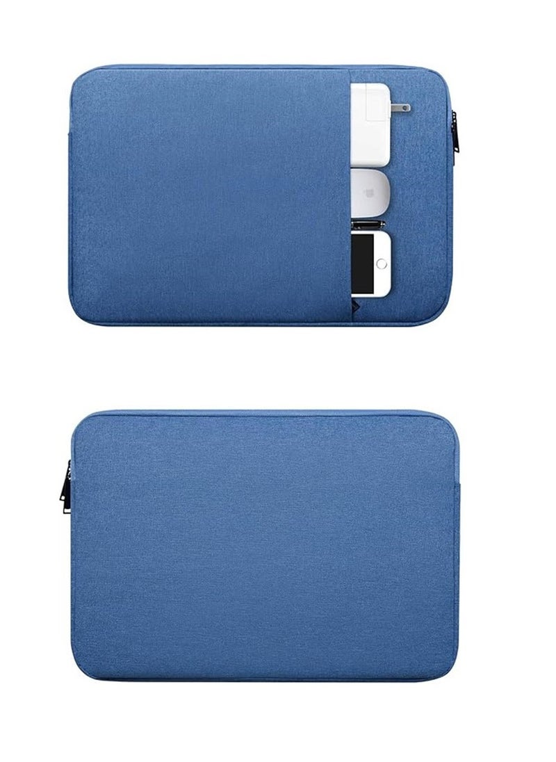 Generic - 15.6 Inch Laptop Case Shockproof Business Handbag - Blue - Image 1