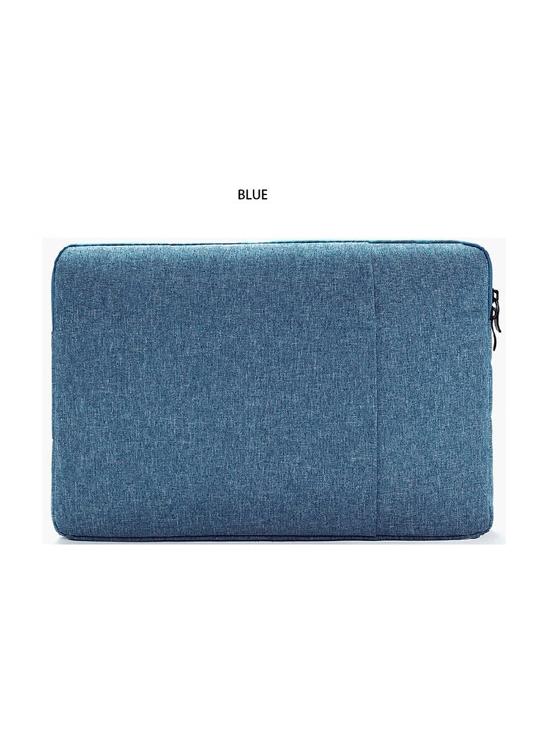 Generic - 15.6 Inch Laptop Case Shockproof Business Handbag - Blue - Image 1