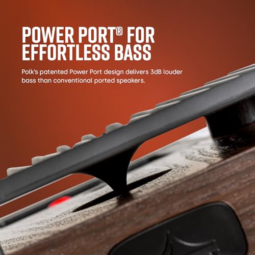 Polk Audio Polk Signature Elite ES15 Surround Sound Speakers - Hi-Res Audio Certified, Dolby Atmos & DTS:X Compatible, 1" Tweeter & 4" Woofer, Power Port Technology for Bass (Pair, Stunning Black) - Image 4
