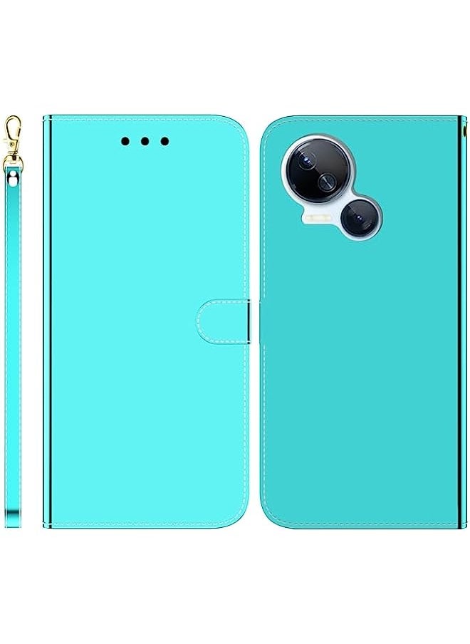 HuHa Case Cover Compatible For Tecno Spark 10 5G Imitated Mirror Surface Leather Phone Case Mint Green - pzsku/ZD42DEFA663158804699DZ/45/_/1687911031/65c5c93c-80f9-4f79-bc6e-456cb51b1325