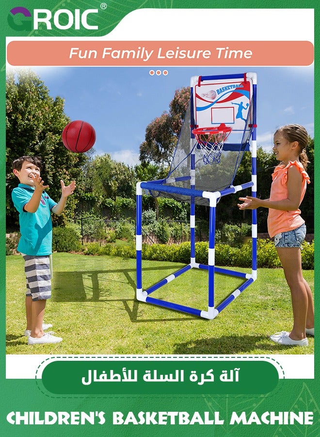 GROIC Medium Arcade Basketball Hoop Game – Basement Toys – Basketball Hoop for Kids – Basketball Game with Hoop Training System –Air Pump Included- Kids Indoor Sports Toys – Fun and Entertaining  - Image 3