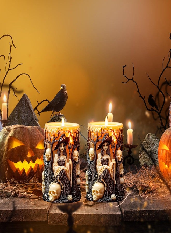 ZAKVOOR Candle Silicone Molds Resin Casting Mould for DIY Candle Making Polymer Clay Craft Plaster Home Decoration (Witch) - Image 5