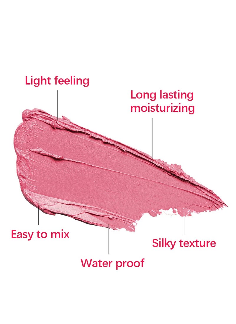 Cream blush, blush for cheeks eyes and lips, natural blush, waterproof and sweat-proof, tinted solid stick, long-lasting nude makeup multi-purpose color stick cream blush #1 shy pink - pzsku/ZD42E03FE3CD94086E4AFZ/45/_/1717438401/9243f0f4-2b2c-4a0e-aa9e-a7f796c2a417