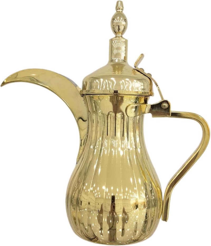 Premium Stainless Steel Coffee Pot for Elegant Gatherings, Gold 500ml - Image 1