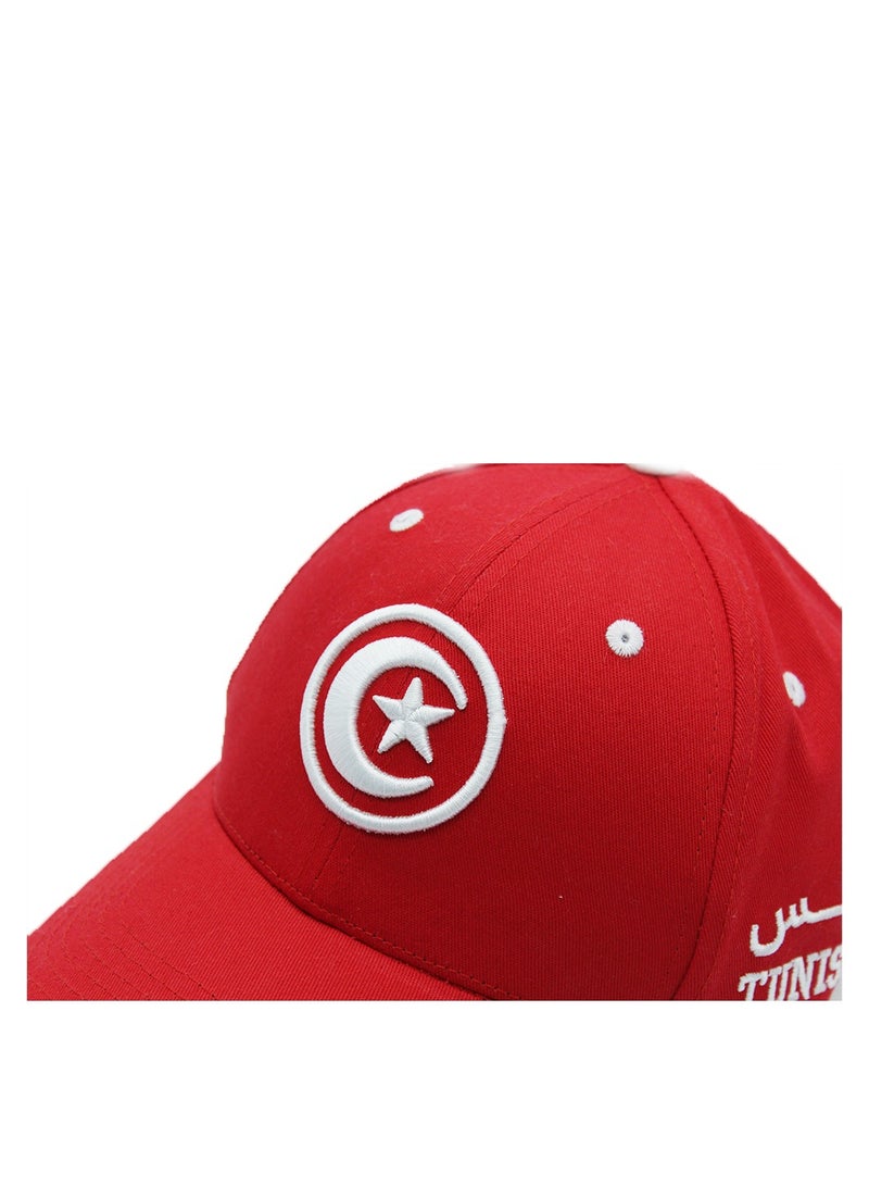 Tunisia Cap 100% Cotton Baseball Cap with Premium Embroidery - Show Your Support for Your Favorite Team - Image 5