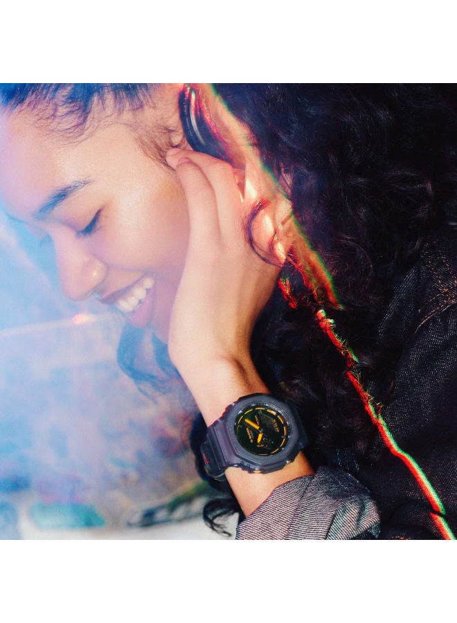 CASIO Resin Analog+Digital Wrist Watch GA-2100K-2ADR - Image 3
