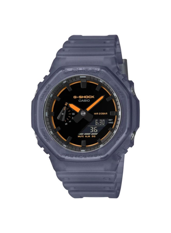 CASIO Resin Analog+Digital Wrist Watch GA-2100K-2ADR - Image 1