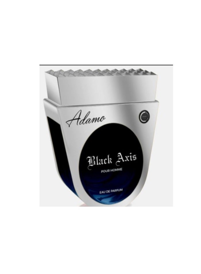 Adamo Black Axis For Men  EDP 80ml - Image 3