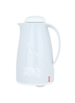 helios Helios German Thermos Light Grey Rose Pattern 1.5L 