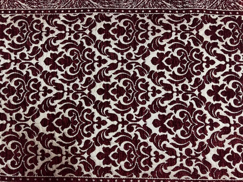 Kingly Décor Bed Runner Set with 2 Cushion Covers (16x16) – Hotel-Style, Colorfast & Machine-Washable – Fits Queen/King – Cocoa Brown Damask (Pattern) - Image 5