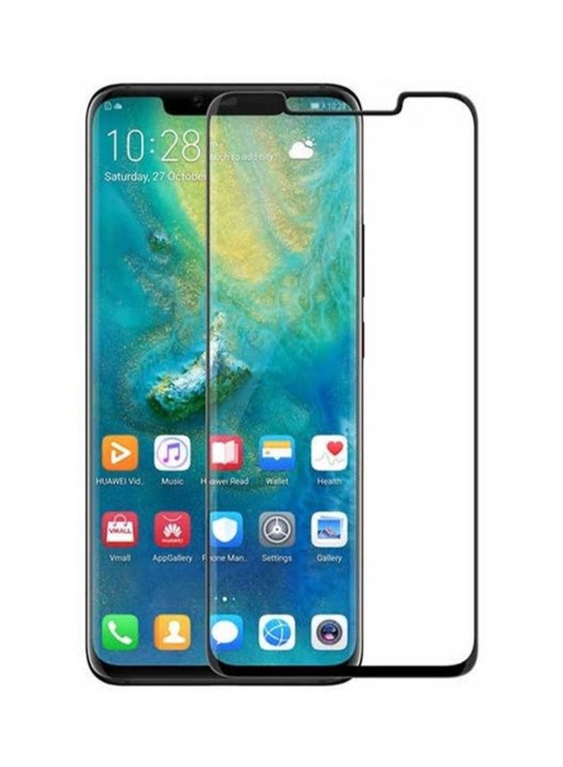 واقي شاشة زجاجي مقوى لهاتف Huawei Mate 20 Pro 5D من الحافة إلى الحافة