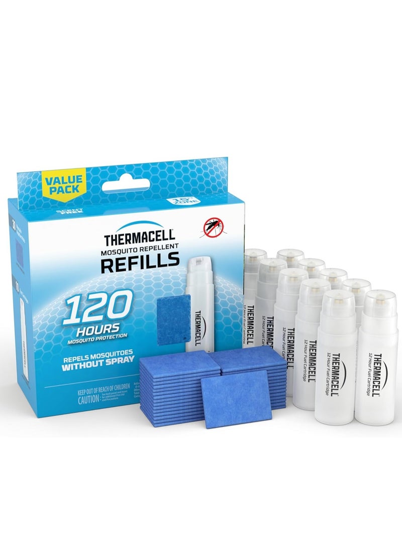THERMACELL Thermacell Mosquito Repellent Refills; Compatible with Any Fuel-Powered Thermacell Repeller; Highly Effective, Long Lasting, No Spray, No Scent, No Mess; 15 Foot Zone of Mosquito Protection  - Image 1