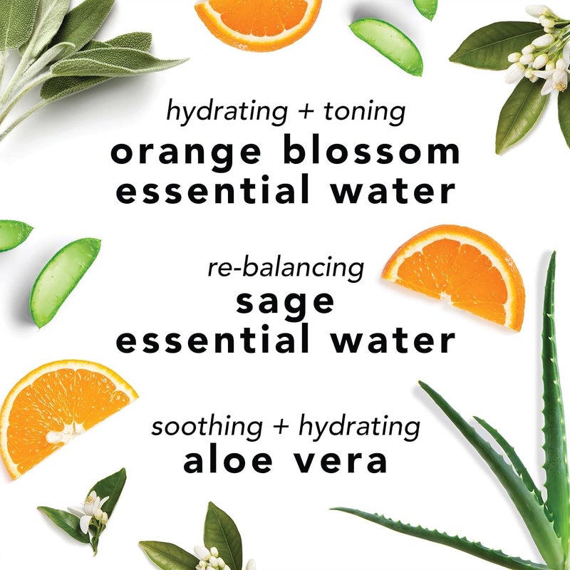 Mario Badescu Facial Spray with Aloe, Sage and Orange Blossom for All Skin Types | Face Mist That Hydrates & Uplifts | 4 FL OZ & 4 FL OZ Combo - Image 4