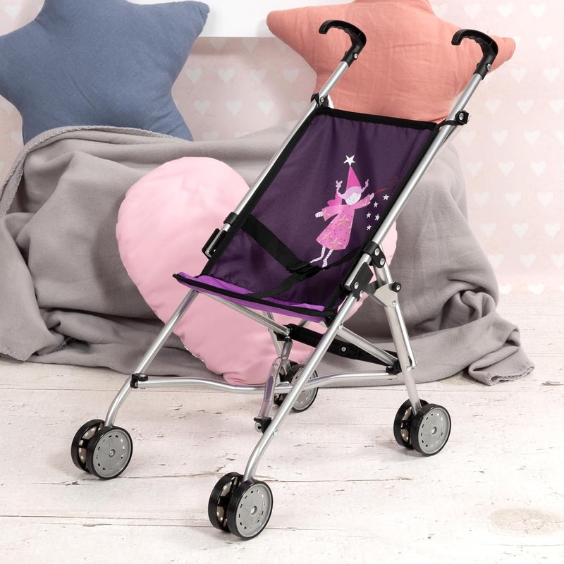Bayer Design Dolls pushchair, Buggy, Umbrella Stroller, Pram for Toddler, Foldable, Double Wheel - Image 4