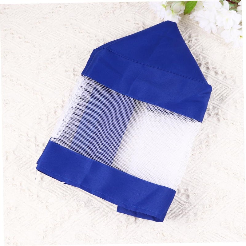 Bird Mesh Cage Cloth Cover Breathable Zippered Accessory For Bird Cages Air Circulation Light Blue Size 2 - Image 4