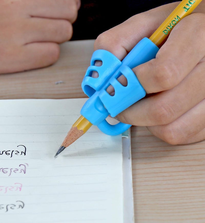 JuneLsy Pencil Grips Pencil Grips for Kids Handwriting Posture Correction Training Writing AIDS for Kids toddler Preschoolers Students Children Special Needs (3pack01) - Image 3