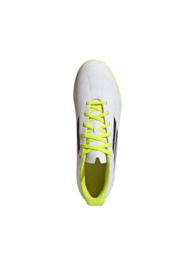 Adidas أديداس ديبورتيفو III أحذية العشب الصناعي - أبيض/أسود أساسي - Image 2