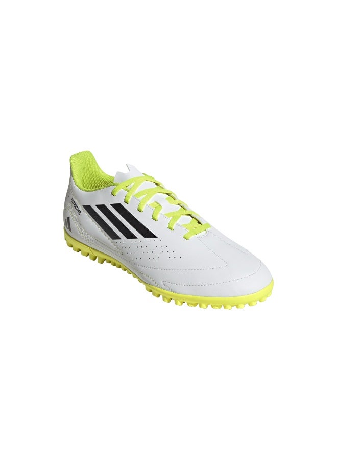 Adidas أديداس ديبورتيفو III أحذية العشب الصناعي - أبيض/أسود أساسي - Image 5
