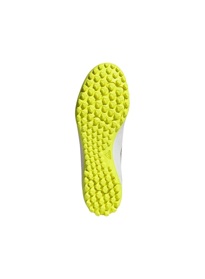 Adidas أديداس ديبورتيفو III أحذية العشب الصناعي - أبيض/أسود أساسي - Image 3