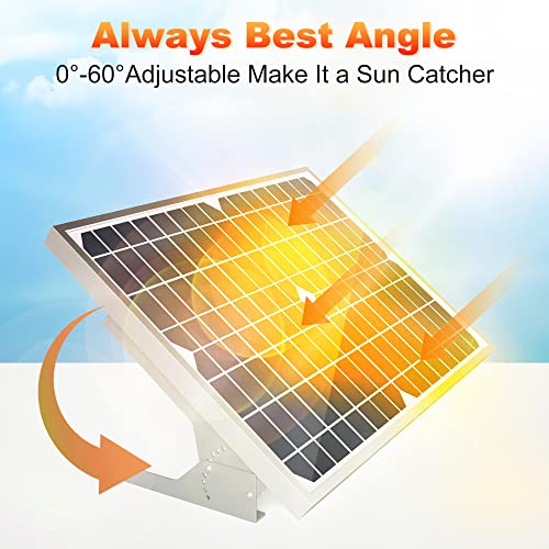 SOLPERK Solar Panel Mount - 13.8in Stand, Angle Adjustable (0-60 Degree), Mounting Brackets for 1 Solar Panel - Image 3