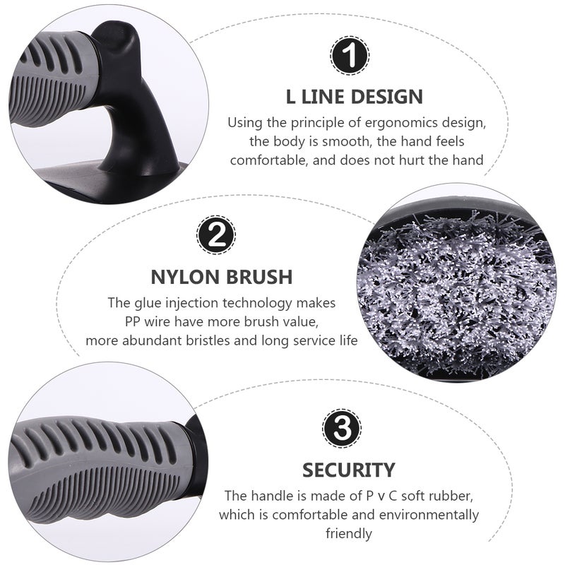 Car Wheel Cleaning Brush Kit Wheel Brush for Car Tire Brush Washing Tool - Image 5