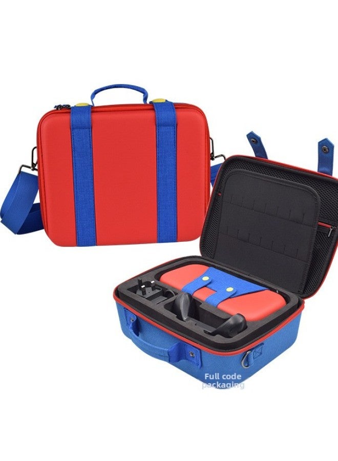 Loquat Hot Sale Nintendo Switch Storage Bag Mario Bag Full Set Accessories Bag Ns Drop-resistant Carrying Case-Model:Mario Bag  - Image 1