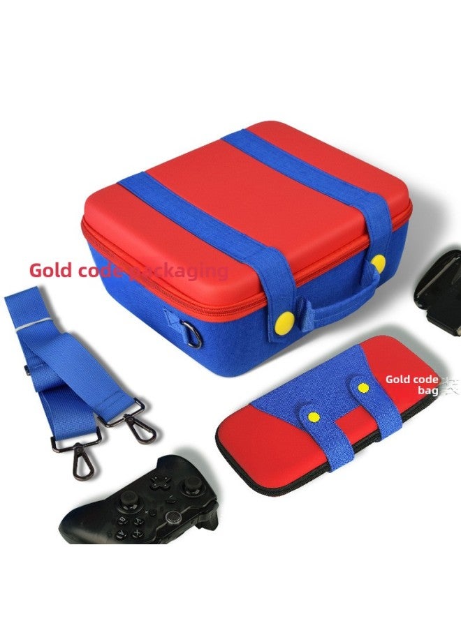 Loquat Hot Sale Nintendo Switch Storage Bag Mario Bag Full Set Accessories Bag Ns Drop-resistant Carrying Case-Model:Mario Bag  - Image 2