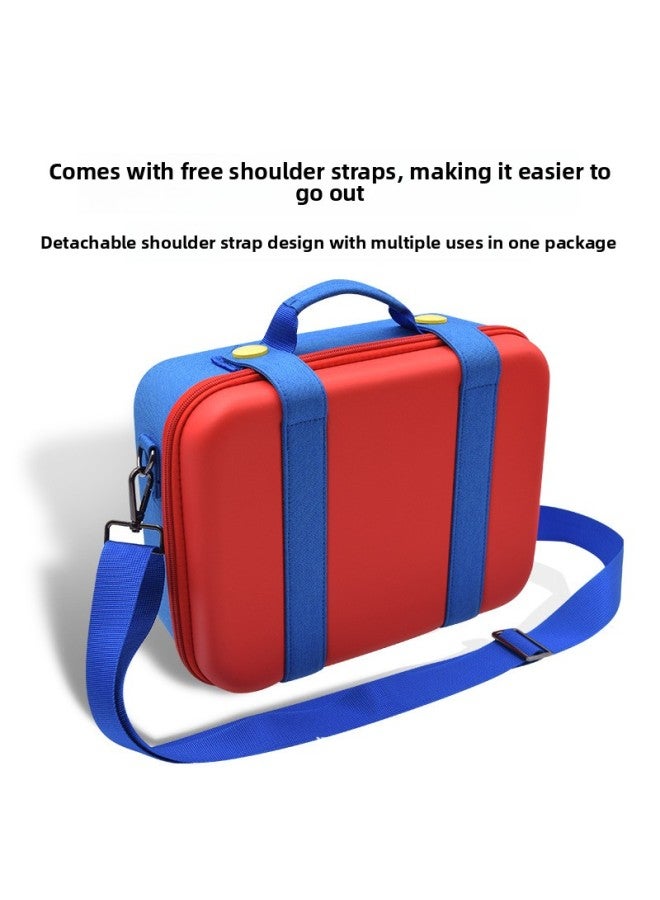 Loquat Hot Sale Nintendo Switch Storage Bag Mario Bag Full Set Accessories Bag Ns Drop-resistant Carrying Case-Model:Mario Bag  - Image 4
