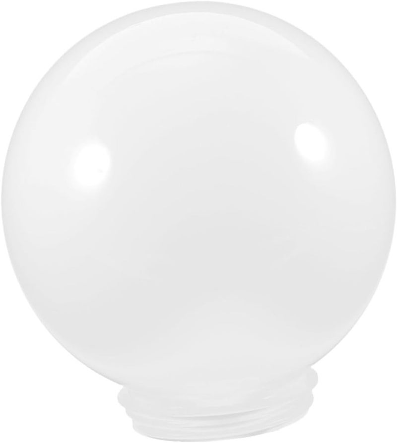 VOSAREA Acrylic Outdoor Spherical Lamp Shade Cover Waterproof Round Ball Fixture Replacement Globe for Wall Sconce and Pendant Lighting - Image 1