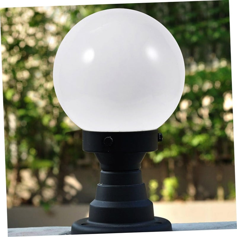 VOSAREA Acrylic Outdoor Spherical Lamp Shade Cover Waterproof Round Ball Fixture Replacement Globe for Wall Sconce and Pendant Lighting - Image 5