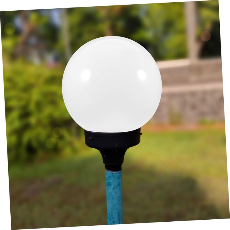 VOSAREA Acrylic Outdoor Spherical Lamp Shade Cover Waterproof Round Ball Fixture Replacement Globe for Wall Sconce and Pendant Lighting - Image 4
